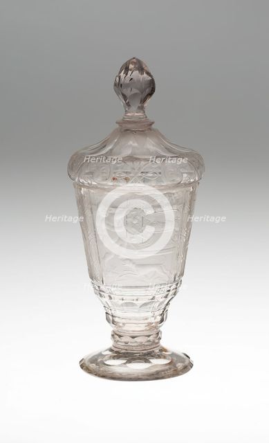 Goblet with Cover, Schleswig, c. 1720/25. Creator: Unknown.