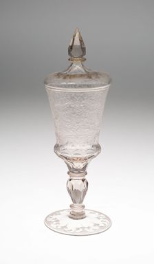 Goblet with Cover, Schleswig, c. 1725. Creator: Unknown