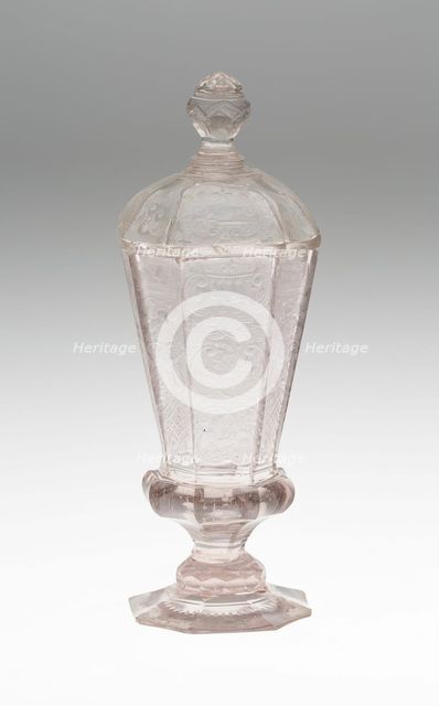 Goblet with Cover, Schleswig, c. 1725. Creator: Unknown.