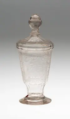 Goblet with Cover, Schleswig, c. 1730. Creator: Unknown