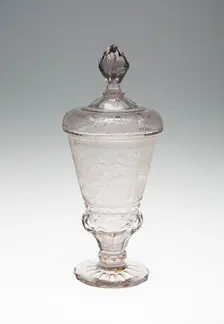 Goblet with Cover, Schleswig, c. 1730. Creator: Unknown