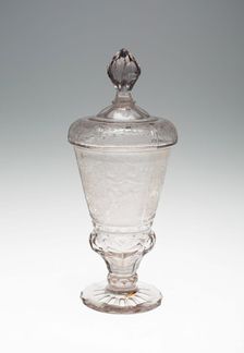 Goblet with Cover, Schleswig, c. 1730. Creator: Unknown
