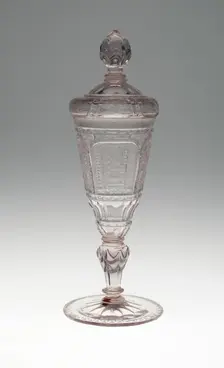 Goblet with Cover, Schleswig, c. 1730. Creator: Unknown