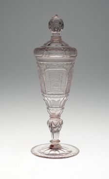 Goblet with Cover, Schleswig, c. 1730. Creator: Unknown