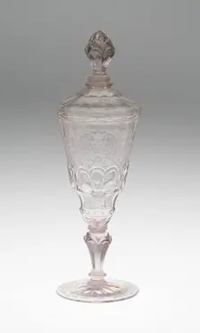 Goblet with Cover, Schleswig, c. 1738. Creator: Unknown