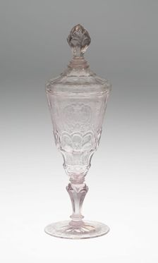 Goblet with Cover, Schleswig, c. 1738. Creator: Unknown