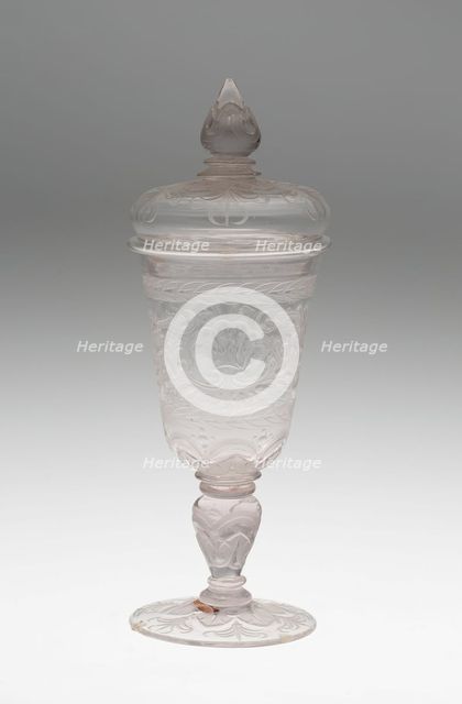 Goblet with Cover, Schleswig, Early 18th century. Creator: Unknown.
