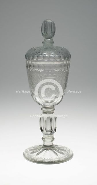 Goblet with Cover, Potsdam, 17th century. Creator: Unknown.