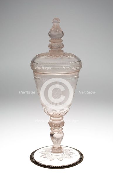 Goblet with Cover, Potsdam, c. 1700/20. Creator: Unknown.