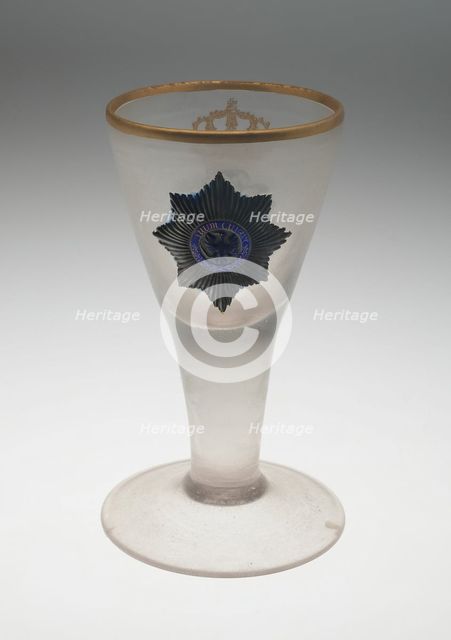 Goblet with Cover, Potsdam, c. 1730. Creator: Unknown.