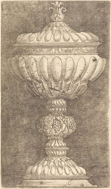 Goblet with Pomegranate on the Knob, c. 1520/1525. Creator: Albrecht Altdorfer
