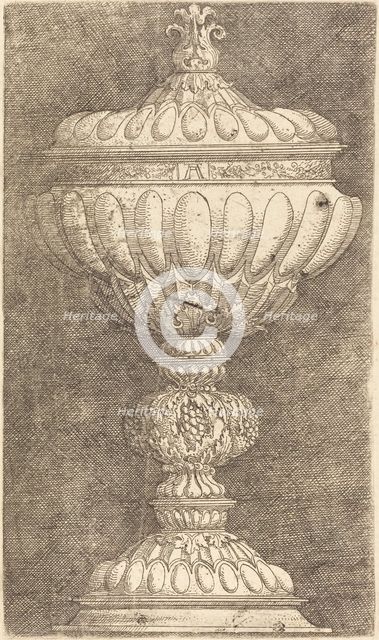 Goblet with Pomegranate on the Knob, c. 1520/1525. Creator: Albrecht Altdorfer.