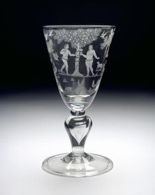 Goblet with the Fall of Adam and Eve, c1710-1720