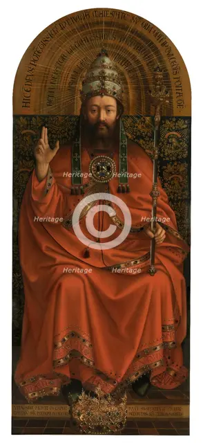 God Almighty, c1430s. Creator: Jan van Eyck.