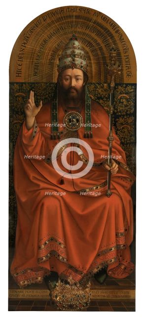 God Almighty, c1430s. Creator: Jan van Eyck.