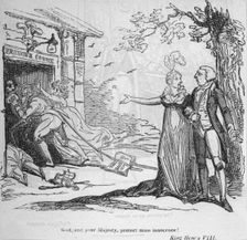 God, and your Majesty, protect mine innocence c1820. Creator: George Cruikshank
