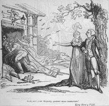 God, and your Majesty, protect mine innocence c1820. Creator: George Cruikshank