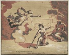 God Appearing to Isaac, 1723. Creator: Antonio Maria I Zanetti (Italian, 1680-1757)