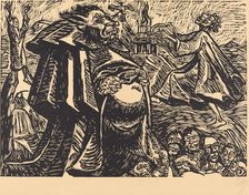 God Belly, 1921. Creator: Ernst Barlach