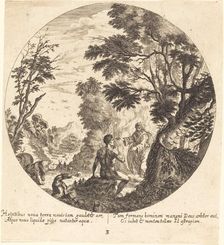 God Creating Man, 1665. Creator: Georg Andreas Wolfgang