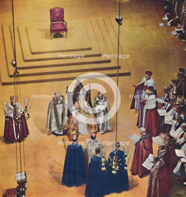 God crown you with a crown of glory and righteousness., 1953. Artist: Unknown.