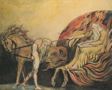 God Judging Adam, ca. 1795. Creator: William Blake