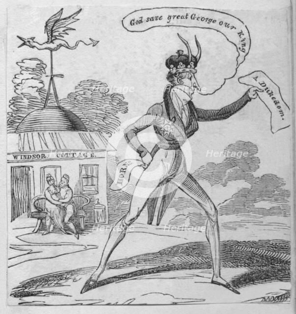 'God save great George our King', c1820. Creator: Unknown.