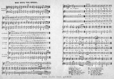 God Save the Queen sheet music, 1900