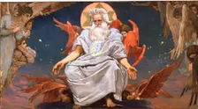 God the Father 1885-1896. Artist: Viktor Mihajlovic Vasnecov