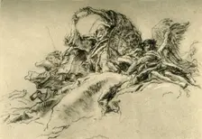 God the Father and Angels c1754, (1928). Artist: Giovanni Battista Tiepolo