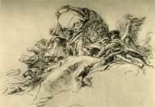 God the Father and Angels c1754, (1928). Artist: Giovanni Battista Tiepolo