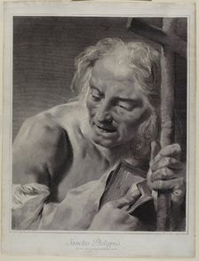 God the Father and Eleven of the Twelve Apostles, 1742. Creator: Giovanni Marco Pitteri