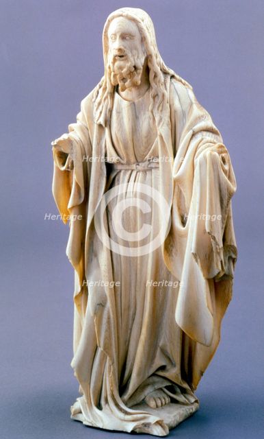 God the Father, Anonymous Flemish ivory, 1400-1425. Artist: Unknown