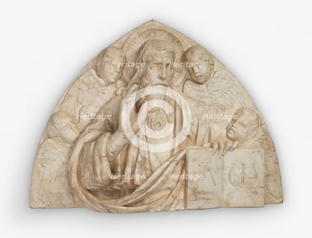 God the Father Blessing, 1450/60. Creator: Unknown.