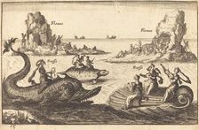 Goddesses on the River. Creator: Balthasar Moncornet