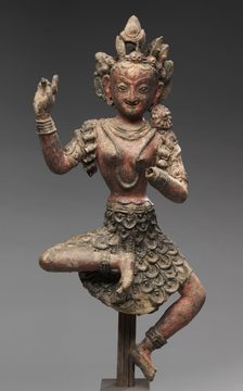Goddess Vajravarahi, 1400s. Creator: Unknown