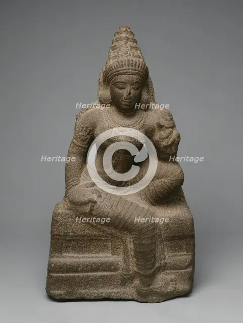 Goddess Shridevi, Consort of Vishnu, c. 1100. Creator: Unknown.
