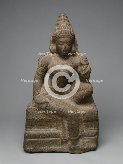 Goddess Shridevi, Consort of Vishnu, c. 1100. Creator: Unknown.