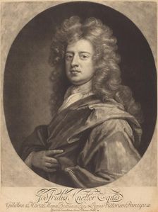 Godfrey Kneller, 1694. Creator: John Smith