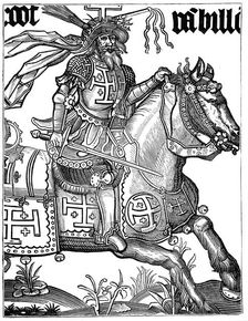 Godfrey of Bouillon, 11th century French crusader, 15th century