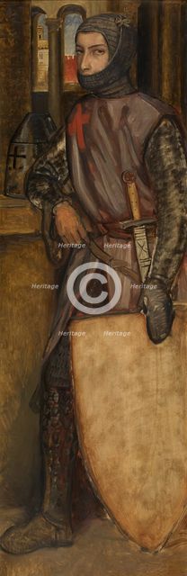 Godfrey of Bouillon, 1864-1869. Creator: Leys, Hendrik, Baron (1815-1869).