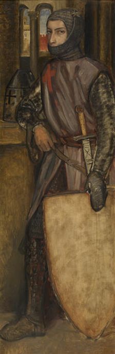 Godfrey of Bouillon, 1864-1869. Creator: Leys, Hendrik, Baron (1815-1869)