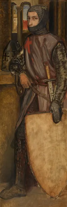 Godfrey of Bouillon, c1080, 1864-1869. Creator: Jan August Hendrik Leys