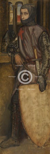 Godfrey of Bouillon, c1080, 1864-1869. Creator: Jan August Hendrik Leys.