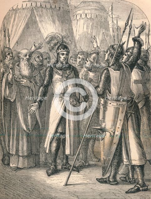 Godfrey's Recovery, 1869. Artist: Unknown