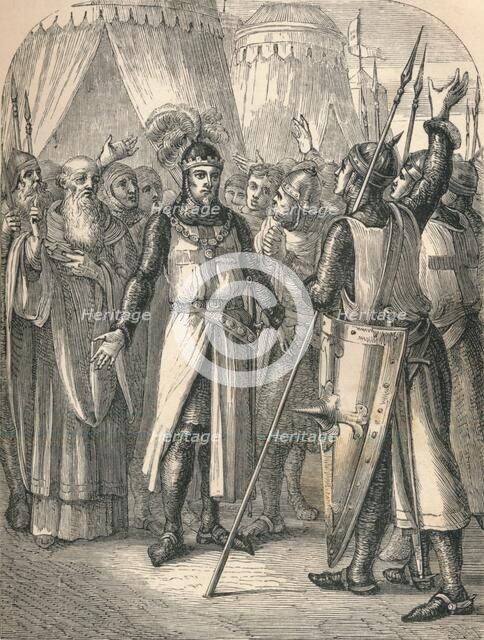 Godfrey's Recovery, 1869. Artist: Unknown