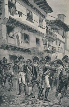 Godoy Taken Into Custody By The Spanish Troops 1896