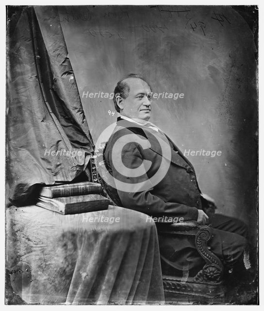 Godlove Stein Orth of Indiana, between 1860 and 1875. Creator: Unknown.