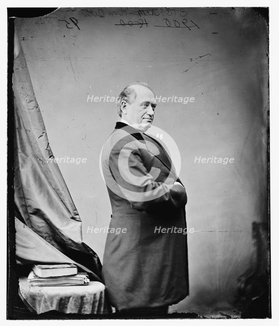 Godlove Stein Orth of Indiana, between 1860 and 1875. Creator: Unknown.