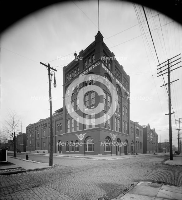 Goebel Brewing Co., Detroit, Mich., between 1900 and 1915. Creator: Unknown.